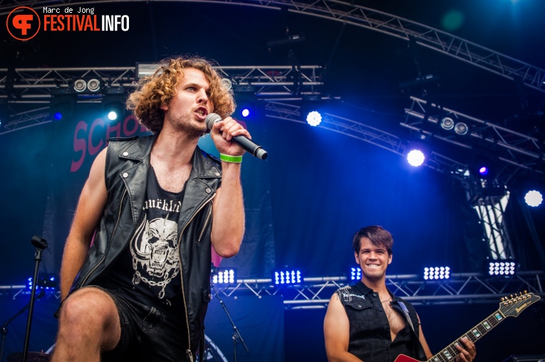 X Raiders op Schollenpop 2019 foto