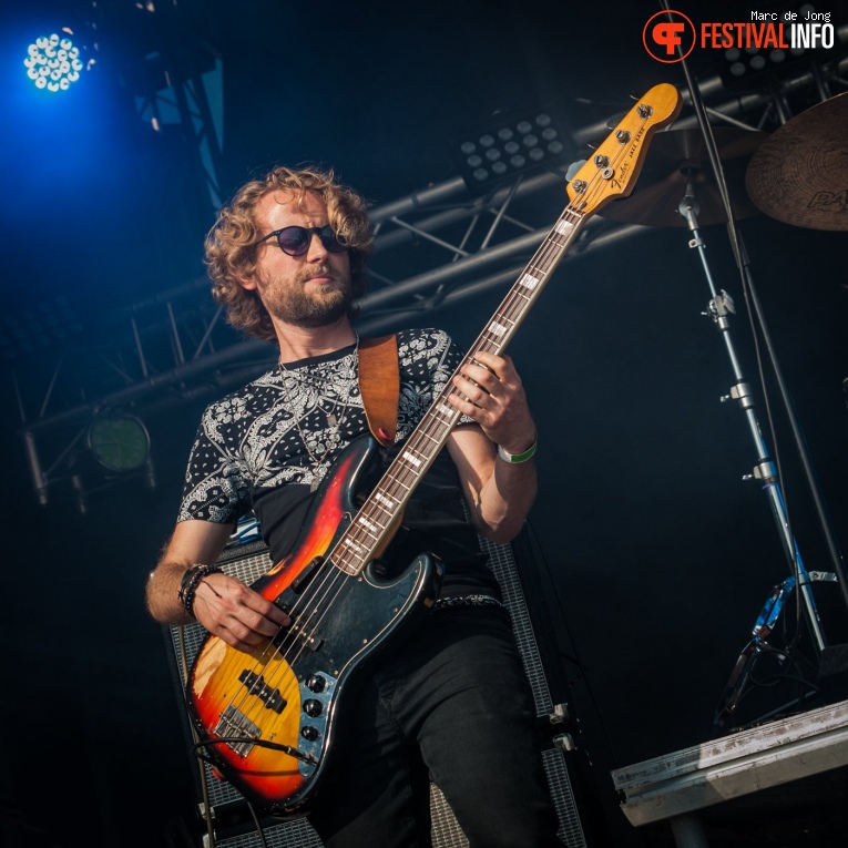 Tim Akkerman & The Ivy League op Schollenpop 2019 foto