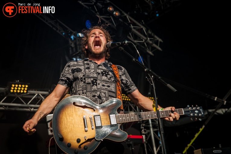 Tim Akkerman & The Ivy League op Schollenpop 2019 foto