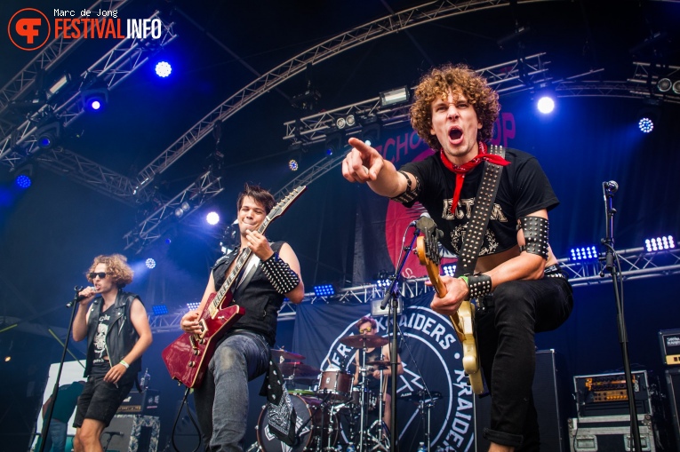 X Raiders op Schollenpop 2019 foto