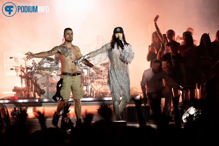 Thirty Seconds to Mars op Thirty Seconds To Mars - 06/08 - NDSM-Werf foto