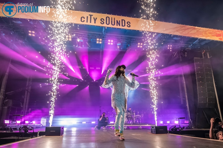 Thirty Seconds to Mars op Thirty Seconds To Mars - 06/08 - NDSM-Werf foto