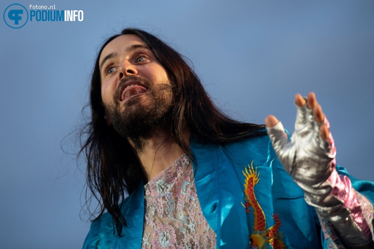 Thirty Seconds to Mars op Thirty Seconds To Mars - 06/08 - NDSM-Werf foto