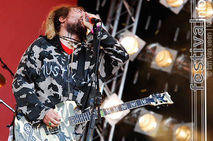 Cavalera Conspiracy op Pinkpop 2008 foto