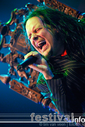 Jonathan Davis op Pinkpop 2008 foto