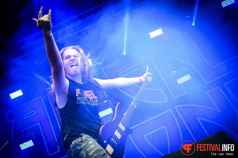 Alien Weaponry op Into The Grave 2019, Zaterdag foto