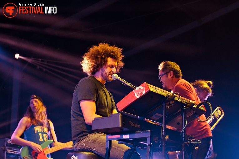 Andy Frasco op Waterpop 2019 foto