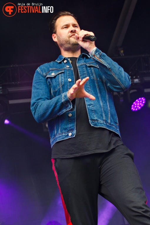 Bo Saris op Waterpop 2019 foto