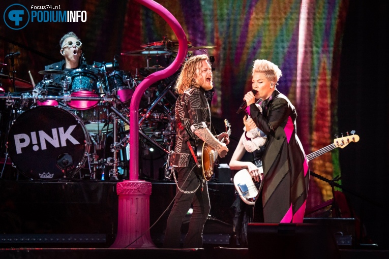 Foto P!nk op P!nk - 11/08 - Malieveld Den Haag