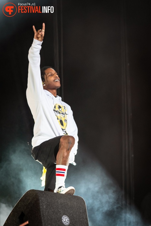 A$AP Rocky op Lowlands 2019 - Zondag foto