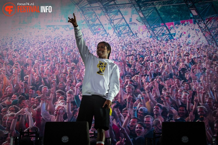 A$AP Rocky op Lowlands 2019 - Zondag foto