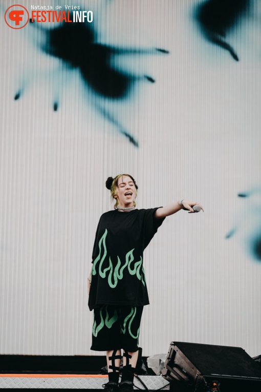 Billie Eilish op Pukkelpop 2019 - zondag foto