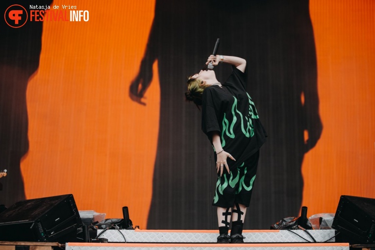 Billie Eilish op Pukkelpop 2019 - zondag foto