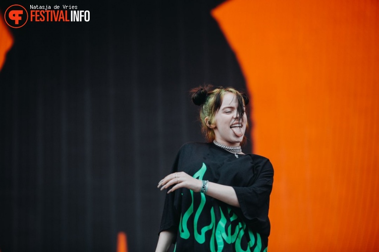 Billie Eilish op Pukkelpop 2019 - zondag foto
