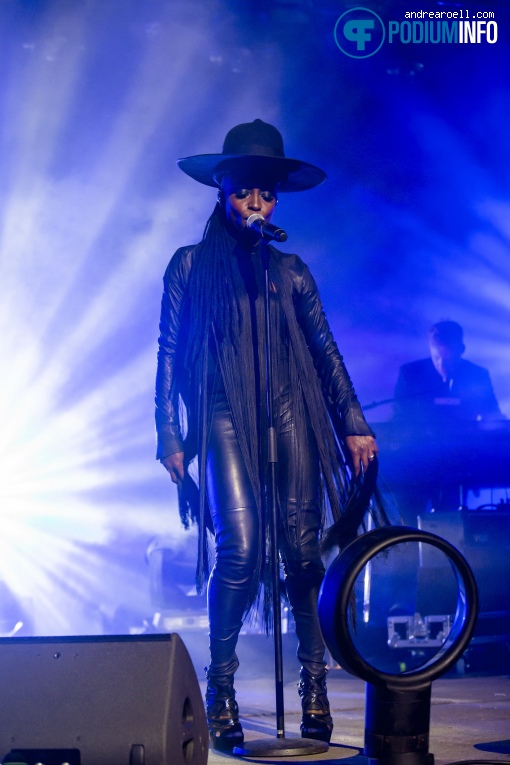 Morcheeba op Morcheeba - 18/08 - Openlucht Theater Amsterdamse Bos foto