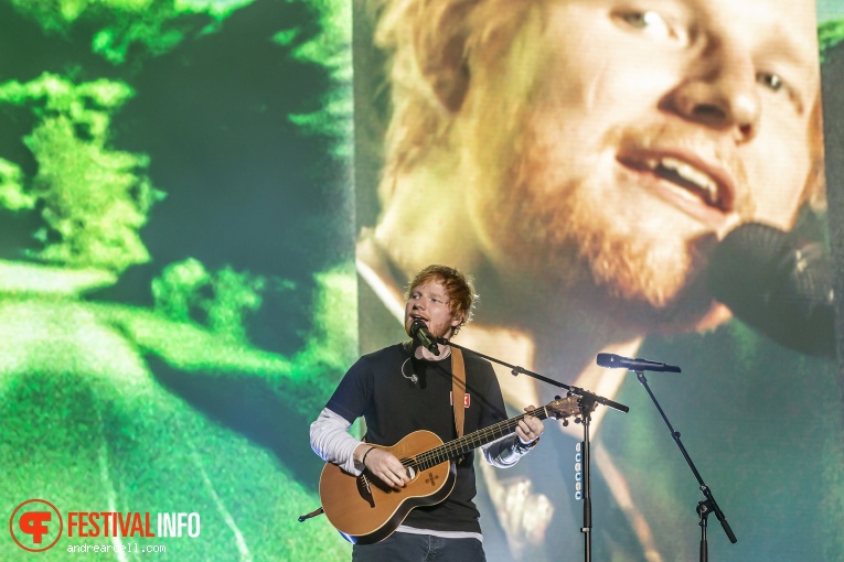 Ed Sheeran op Sziget 2019 - woensdag foto
