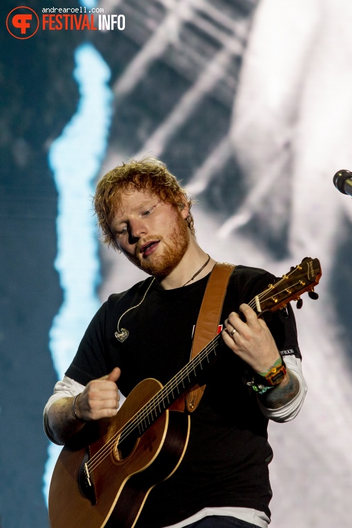 Ed Sheeran op Sziget 2019 - woensdag foto
