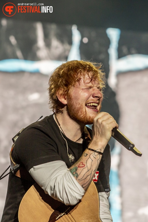 Foto Ed Sheeran op Sziget 2019 - woensdag
