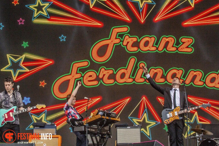 Franz Ferdinand op Sziget 2019 - donderdag foto