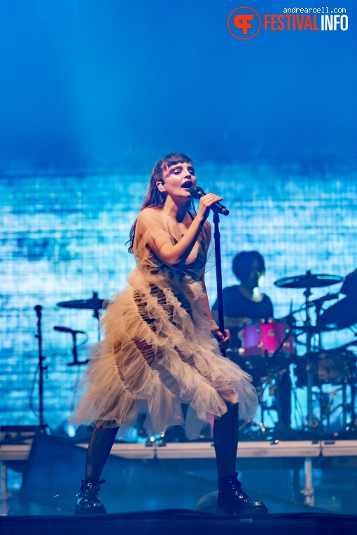 Chvrches op Sziget 2019 - donderdag foto