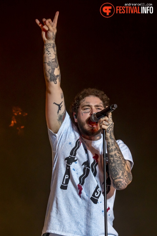 Post Malone op Sziget 2019 - zondag foto