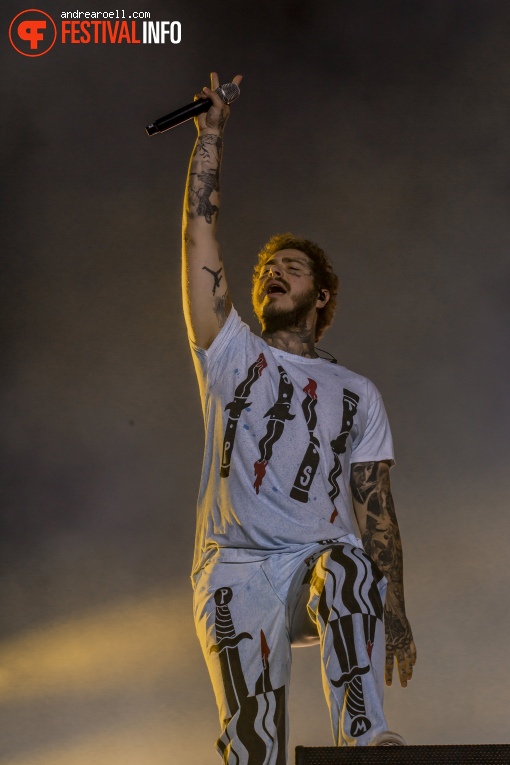 Post Malone op Sziget 2019 - zondag foto