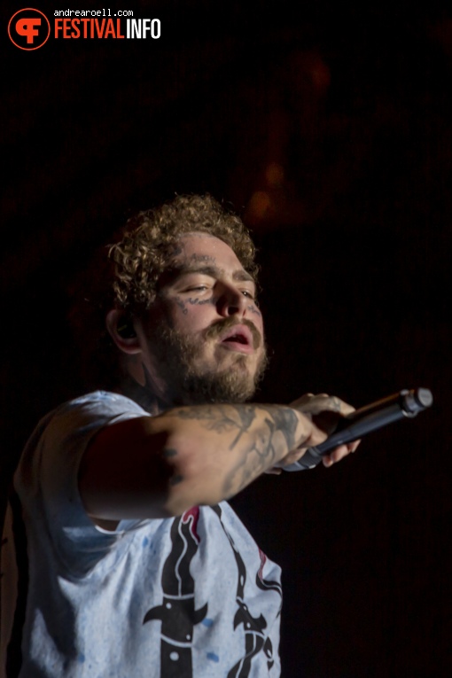 Post Malone op Sziget 2019 - zondag foto