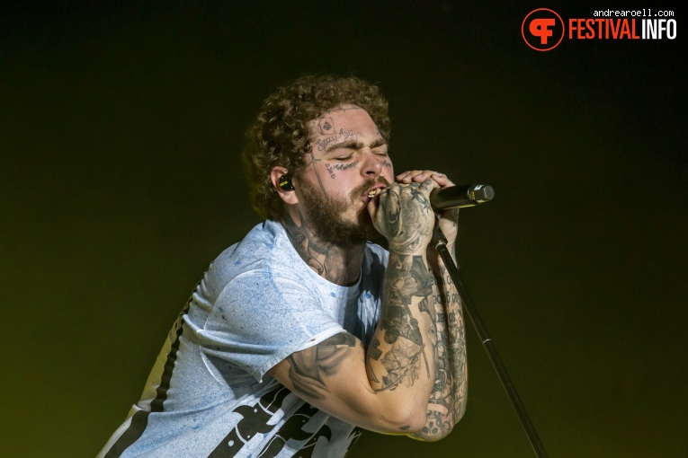 Post Malone op Sziget 2019 - zondag foto