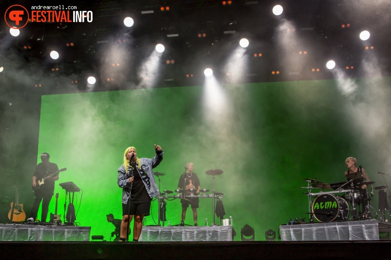 Alma op Sziget 2019 - dinsdag foto