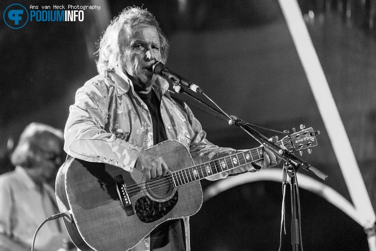 Don McLean op Don McLean - 26/08 - Openlucht Theater Amsterdamse Bos foto