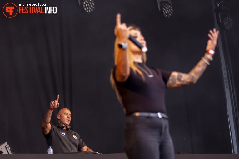 DJ Paul Elstak op Festival Strand 2019 foto