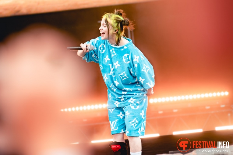 Billie Eilish op Lollapalooza Berlin - 2019 - zaterdag foto