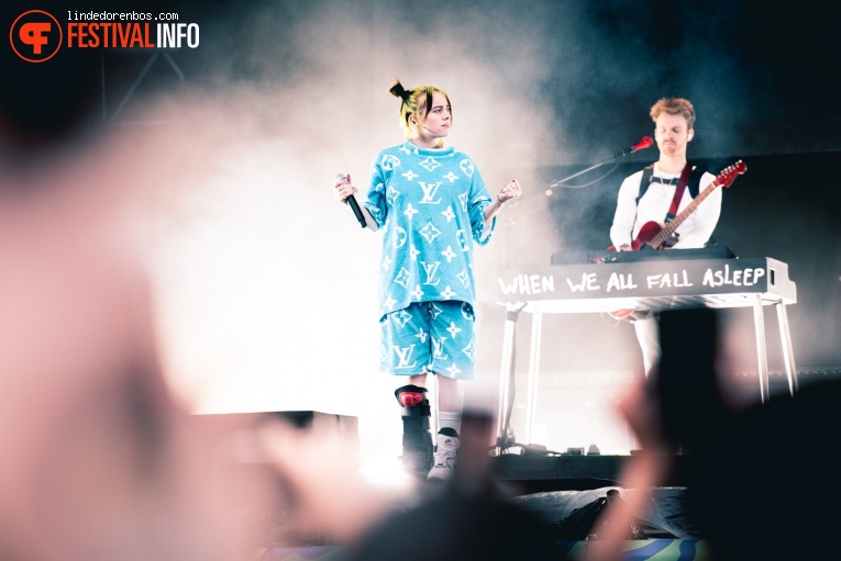 Billie Eilish op Lollapalooza Berlin - 2019 - zaterdag foto
