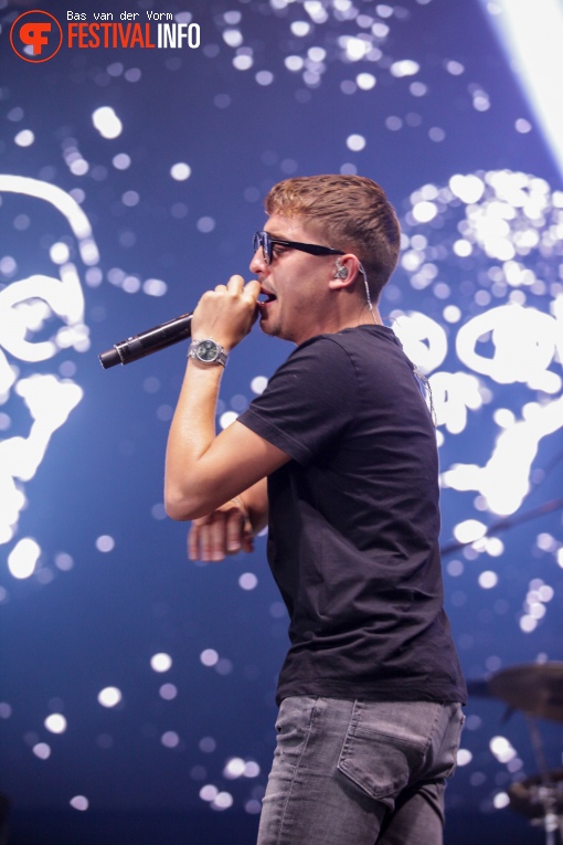 Lil Kleine op Crammerock festival 2019 foto