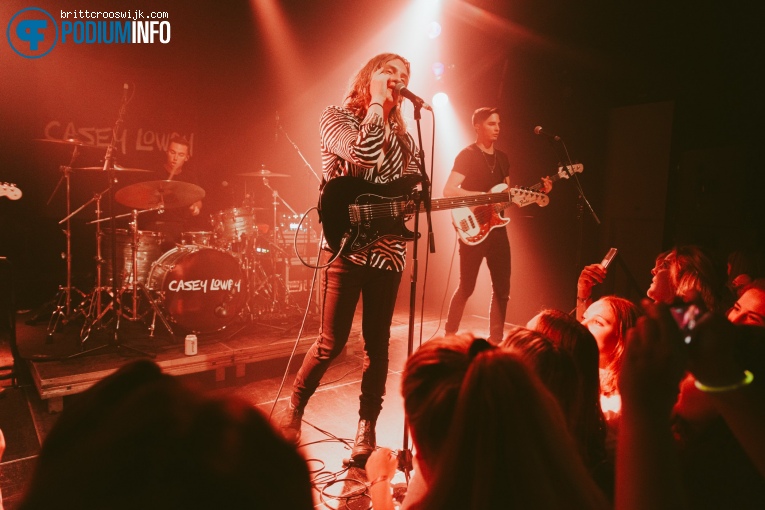 Casey Lowry op Casey Lowry - 12/09 - Melkweg foto