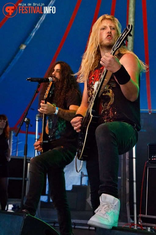 Hallowed Fire op Baroeg Open Air 2019 foto