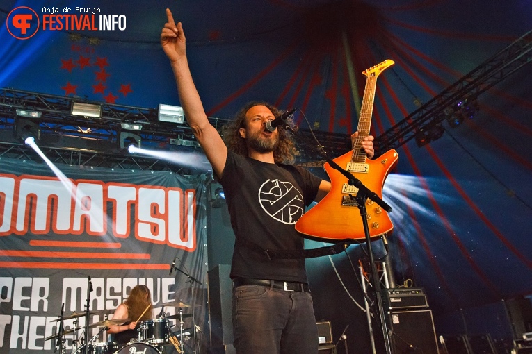 Komatsu op Baroeg Open Air 2019 foto