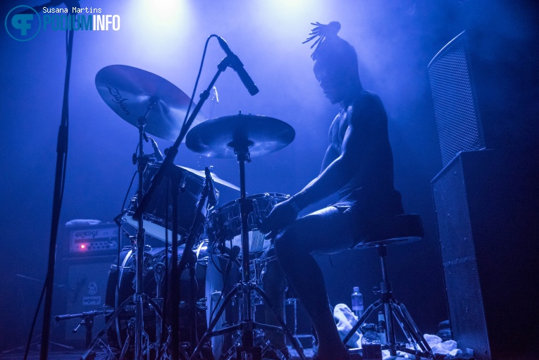 black midi op Black Midi - 17/09 - Melkweg foto