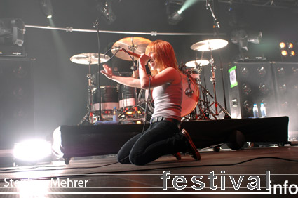 Paramore op Rock am Ring 2008 foto