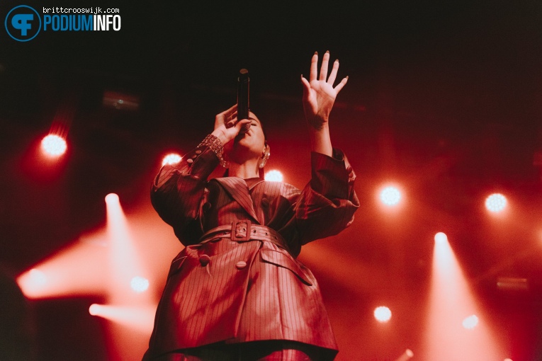 Snoh Aalegra op Snoh Aalegra - 17/09 - Melkweg Amsterdam foto