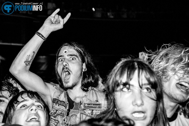 King Gizzard & The Lizard Wizard op King Gizzard & The Lizard Wizard - 06/10 - TivoliVredenburg foto