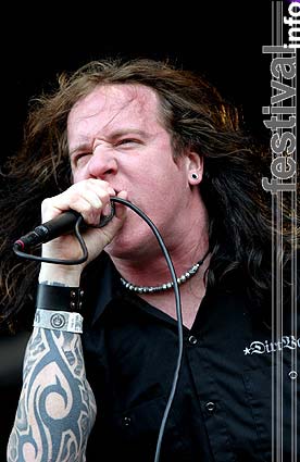 Fear Factory op Waldrock 2004 foto