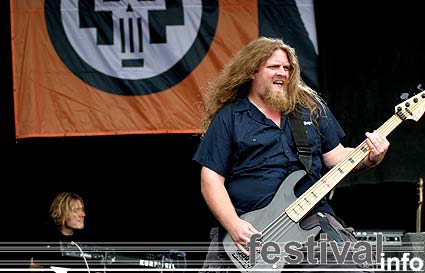 Fear Factory op Waldrock 2004 foto