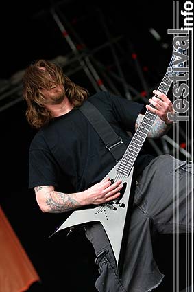 Fear Factory op Waldrock 2004 foto