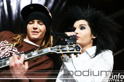 Tokio Hotel op Tokio Hotel - 14/6 - Goffertpark foto