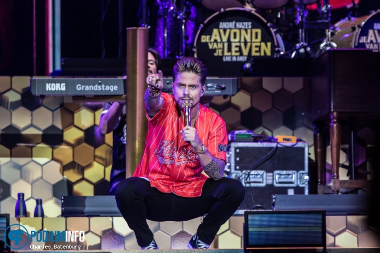 Andre Hazes Jr. op André Hazes - Live in Ahoy 2019 - 18/10 - Ahoy foto