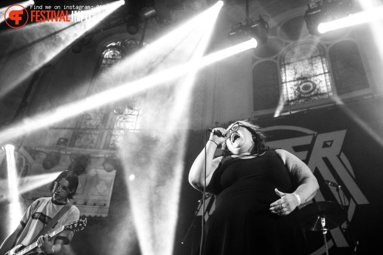 Sheer Mag op London Calling #2 2019 Vrijdag foto