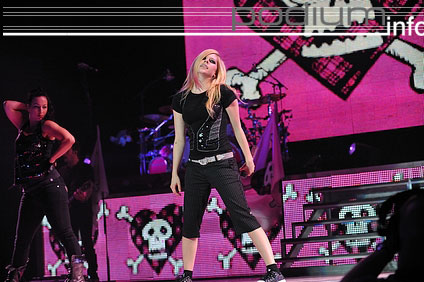 Avril Lavigne op Avril Lavigne - 20/6 - HMH foto