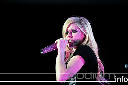 Avril Lavigne op Avril Lavigne - 20/6 - HMH foto