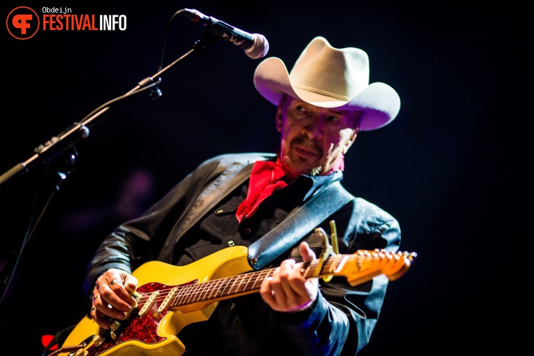 Dave Alvin & Jimmie Dale Gilmore op Ramblin Roots 2019 foto